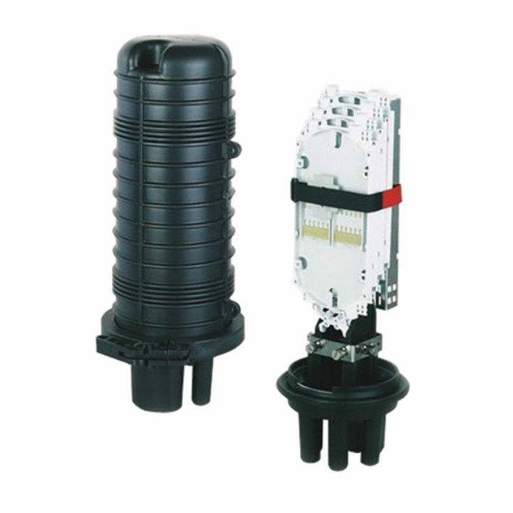FTTH 96 Core cable dome fiber optic splice box , wall hung fiber joint box