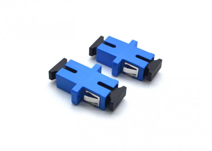 Simplex ST Fiber Optic Adapter Blue SM / MM Single Mode With High Return Loss