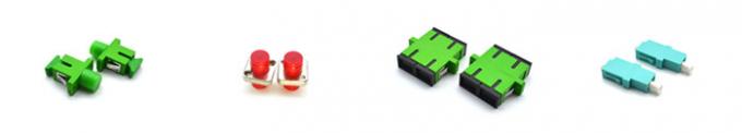 SM / MM Fiber Optic Adapter Simplex / Duplex with Ceramic Sleeve Free Sample