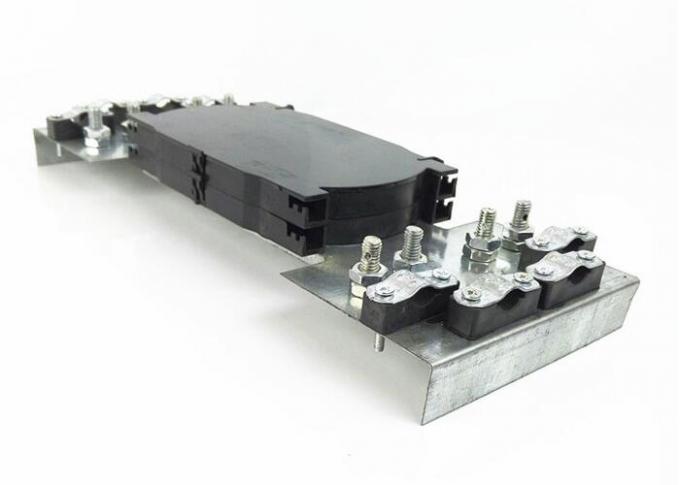 Fiber Optic Joint Closure 288 Core , 4 In 4 Out Horizontal Fiber Optic Junction Box