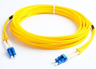 China 2 Core Single Mode Fiber Optic Cable 3M G652D 9 / 125um Fiber Jumper Cables supplier