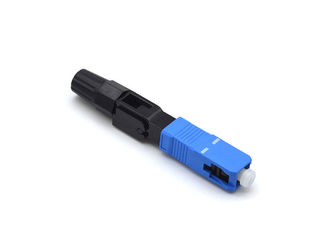 China 2 X 3 mm Cables Field Assembly Connector , SM / MM LC Fiber Optic Connector supplier