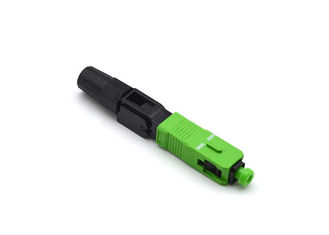 China Pre - Polished Fiber Optic Fast Connector Easily Installed For 2 X 3 mm Drop Cable supplier
