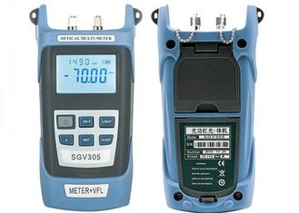 China Auto - Off SC / FC Visual Fault Locator , 6 Wavelength Optical Power Meter supplier