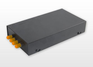 China ST SM Metal Fibre Distribution Frame , 4 Port 4 Core Optical Fiber Termination Box supplier