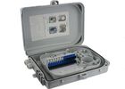 China Grey / Beige Fiber Optic Distribution Box 48 Ports ABS FTTH Termination Box factory