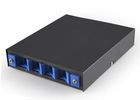 China 0.32kg 4 Port Fiber Optic Cable Box , SC ST FC Adapter Optical Fiber Distribution Box factory