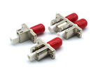 Metal Fiber Optic Attenuator LC - ST Flange Attenuator 20db Durable For Telecommunication