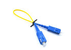 China Low Insertion Loss Polishing Fiber Optic Patch Cord 0.9mm / 2.0mm / 3.0mm factory