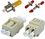 SM / MM Fiber Optic Adapter Simplex / Duplex with Ceramic Sleeve Free Sample supplier