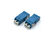 Optic LAN Fiber Optic Adapter Zirconia Sleeve Duplex Single Mode LC - UPC Adapter supplier