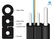 1 Fiber Singlemode 9/125 OS2, Metal Strength Member, LSZH Self-supporting FTTH Drop Cable GJYXCH supplier