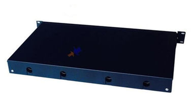 12 Port Fixed Type Fiber Optic Joint Box loaded with 12pcs of SC adaptor and splice tray